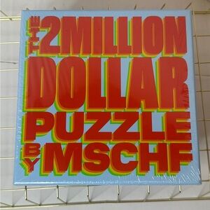 Two Million Dollar Puzzle by MSCHF 500 Pieces New in Box